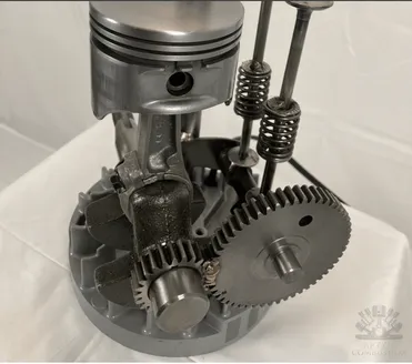 Single Cylinder Desk Lamp