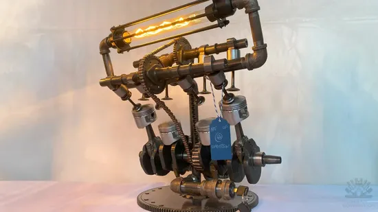 Engine component lamp