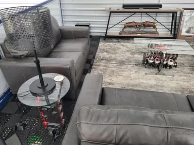 V8 Engine Block End Tables Set